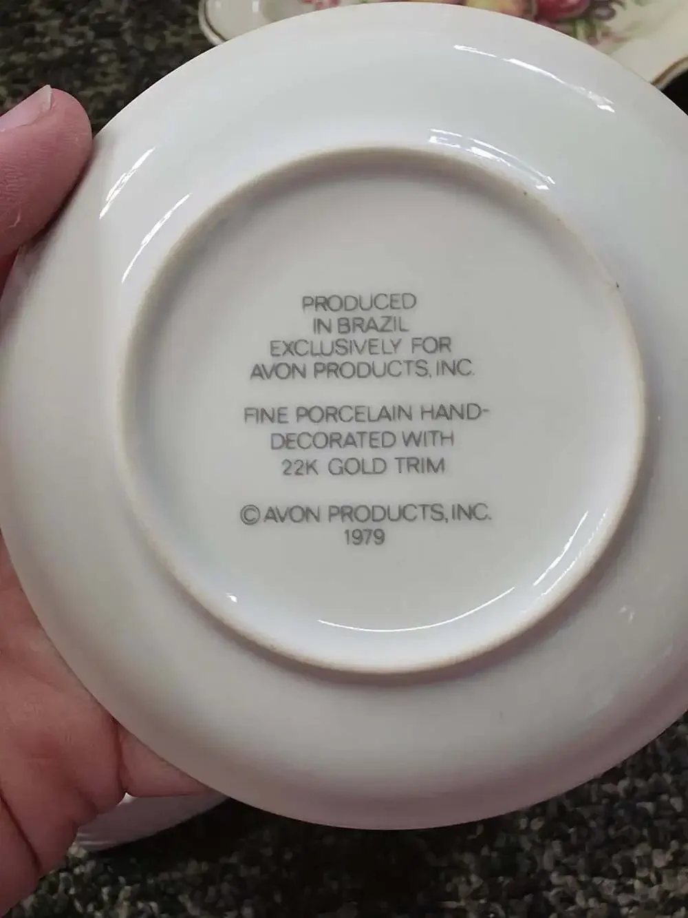 Avon Nature Bountiful Ceramic Dish Collection